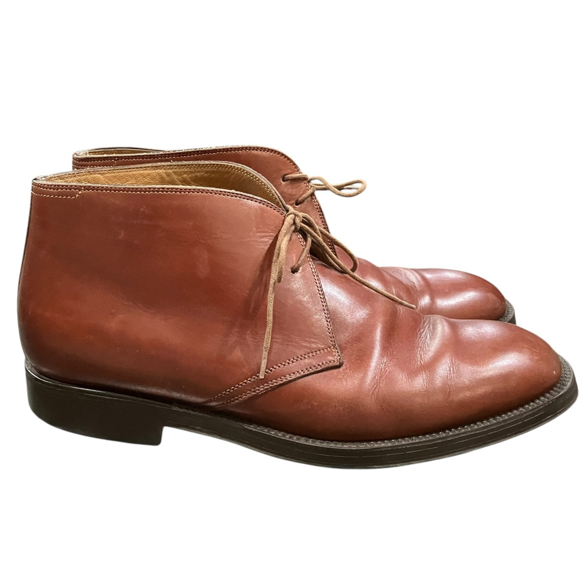 Santoni レザーブーツ 古着・中古-4枚目のアイテム画像