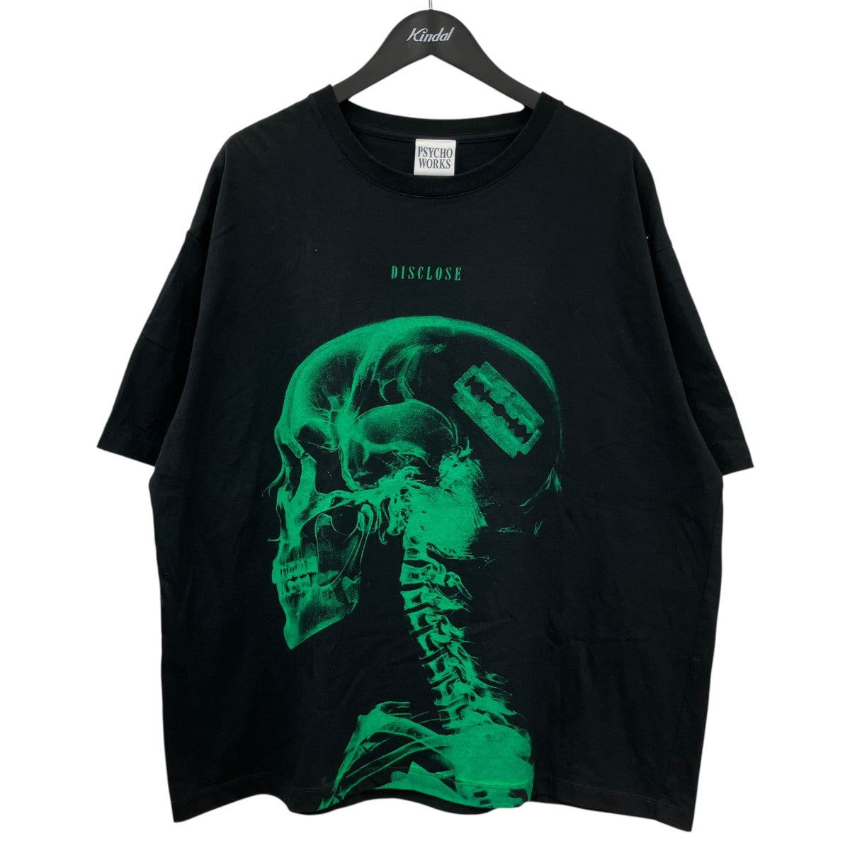 スカルプリントTシャツ
