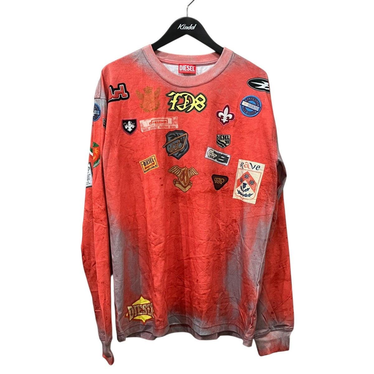 T-NORME LS PATCHES ロングスリーブTシャツ