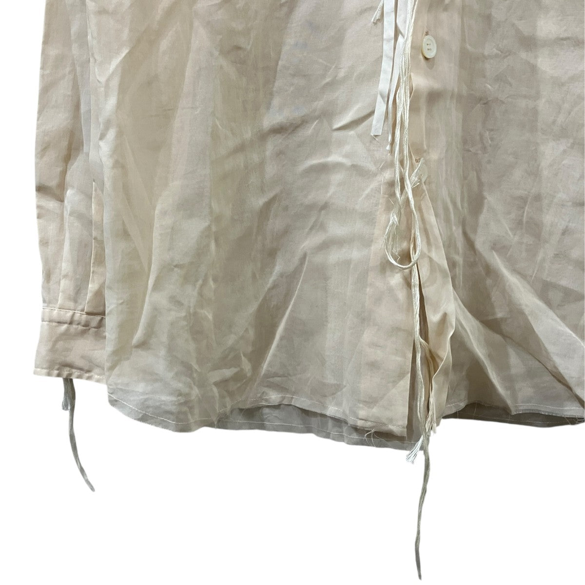 ORGANDY SHIRTmid26ss-sh06