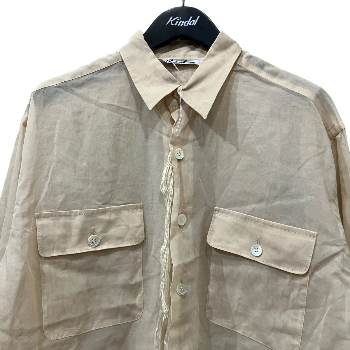 ORGANDY SHIRTmid26ss-sh06