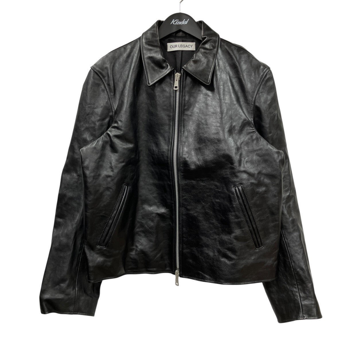 OUR LEGACY MINI JACKETシングルライダースジャケットM4239MTD 古着・中古-1枚目のアイテム画像