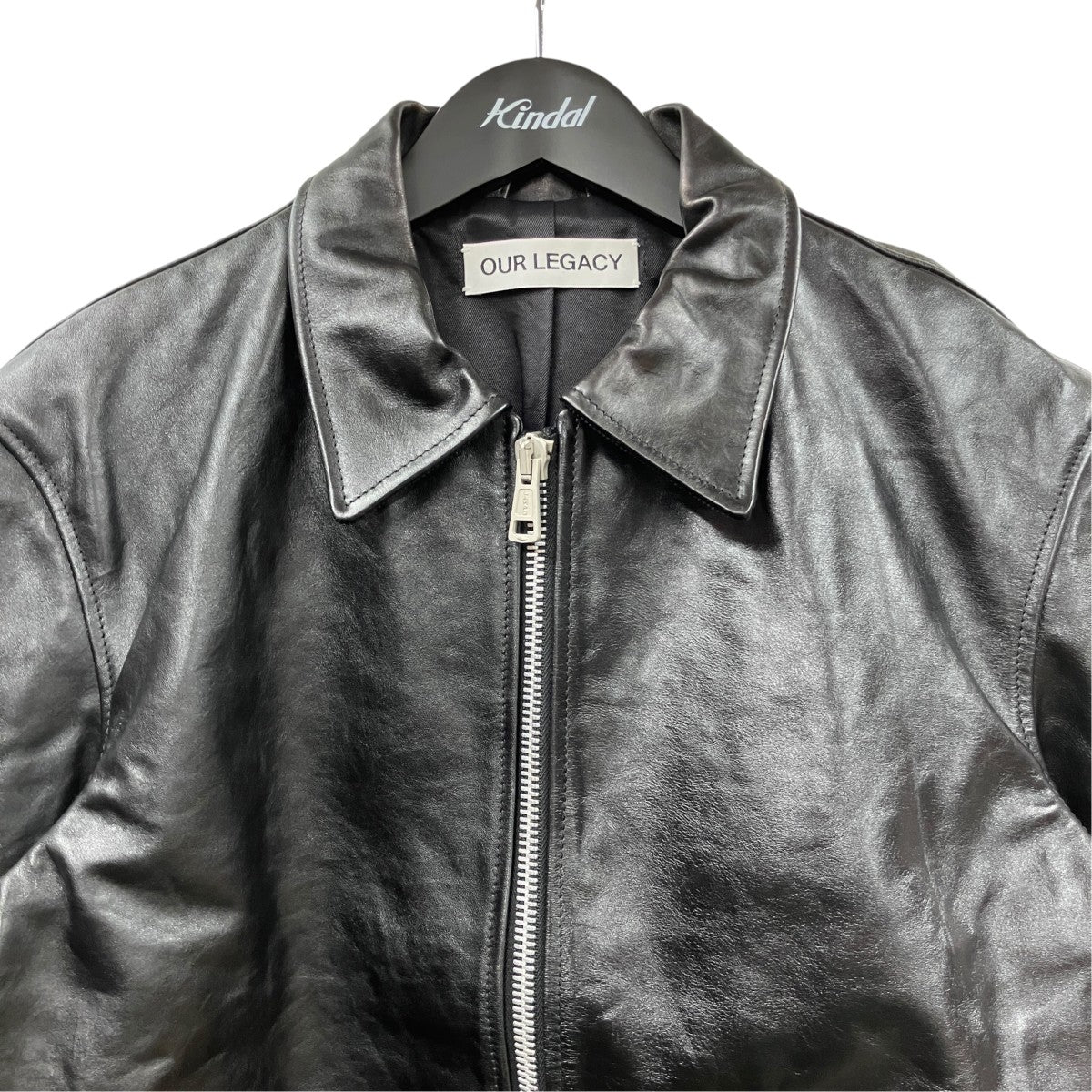 OUR LEGACY MINI JACKETシングルライダースジャケットM4239MTD 古着・中古-3枚目のアイテム画像