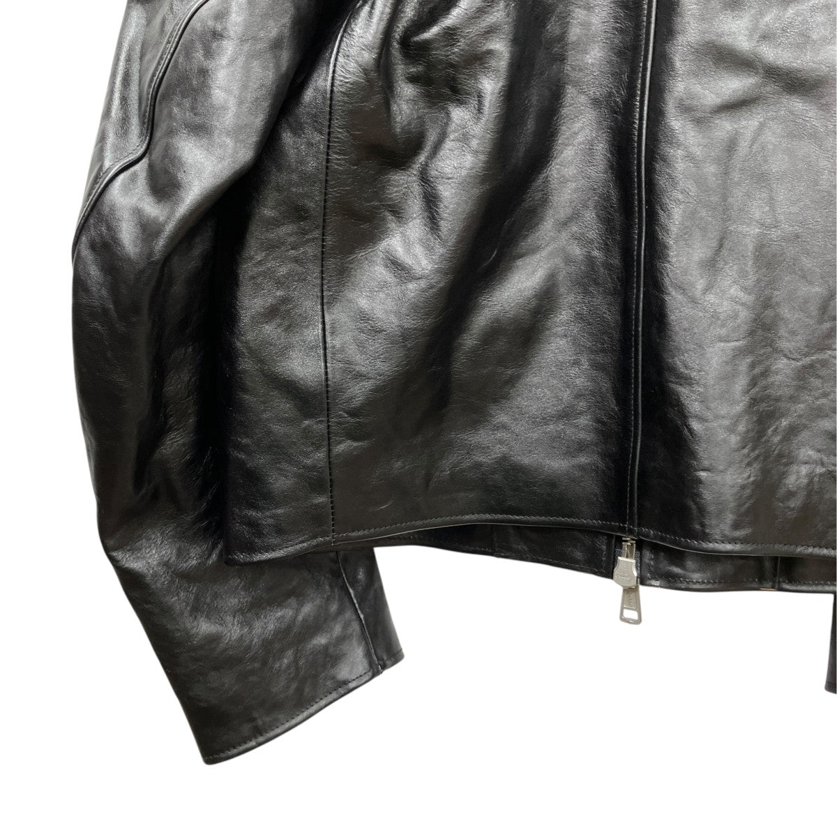 OUR LEGACY MINI JACKETシングルライダースジャケットM4239MTD 古着・中古-6枚目のアイテム画像