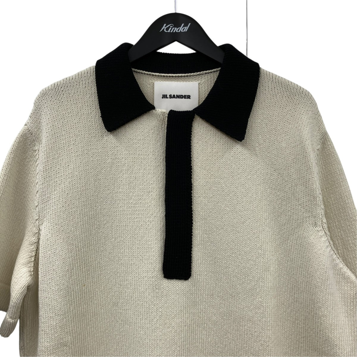 JIL SANDER ニットポロシャツJSMU752014MUY2413821 古着・中古-3枚目のアイテム画像