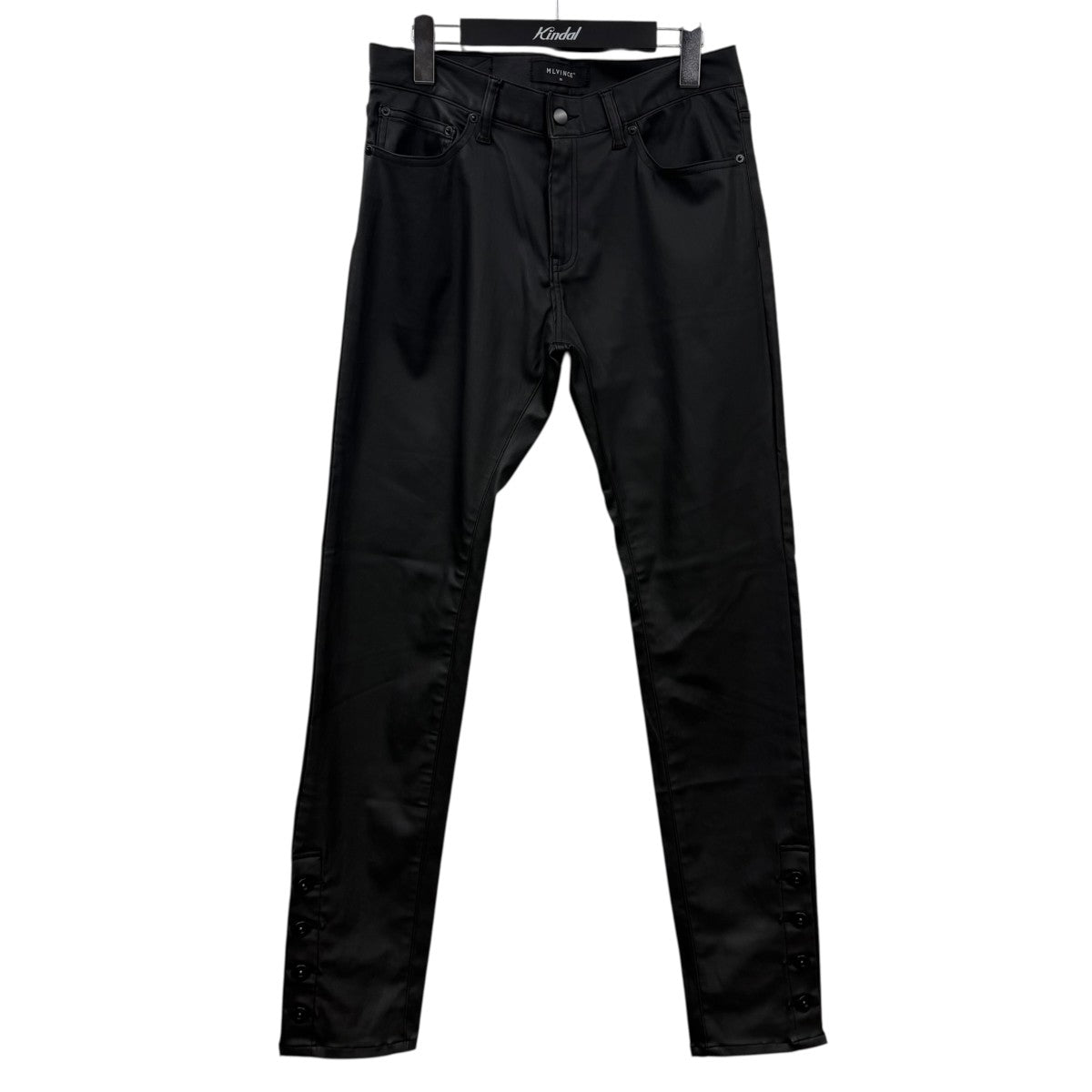 FAKE LEATHER SLIM PANTS