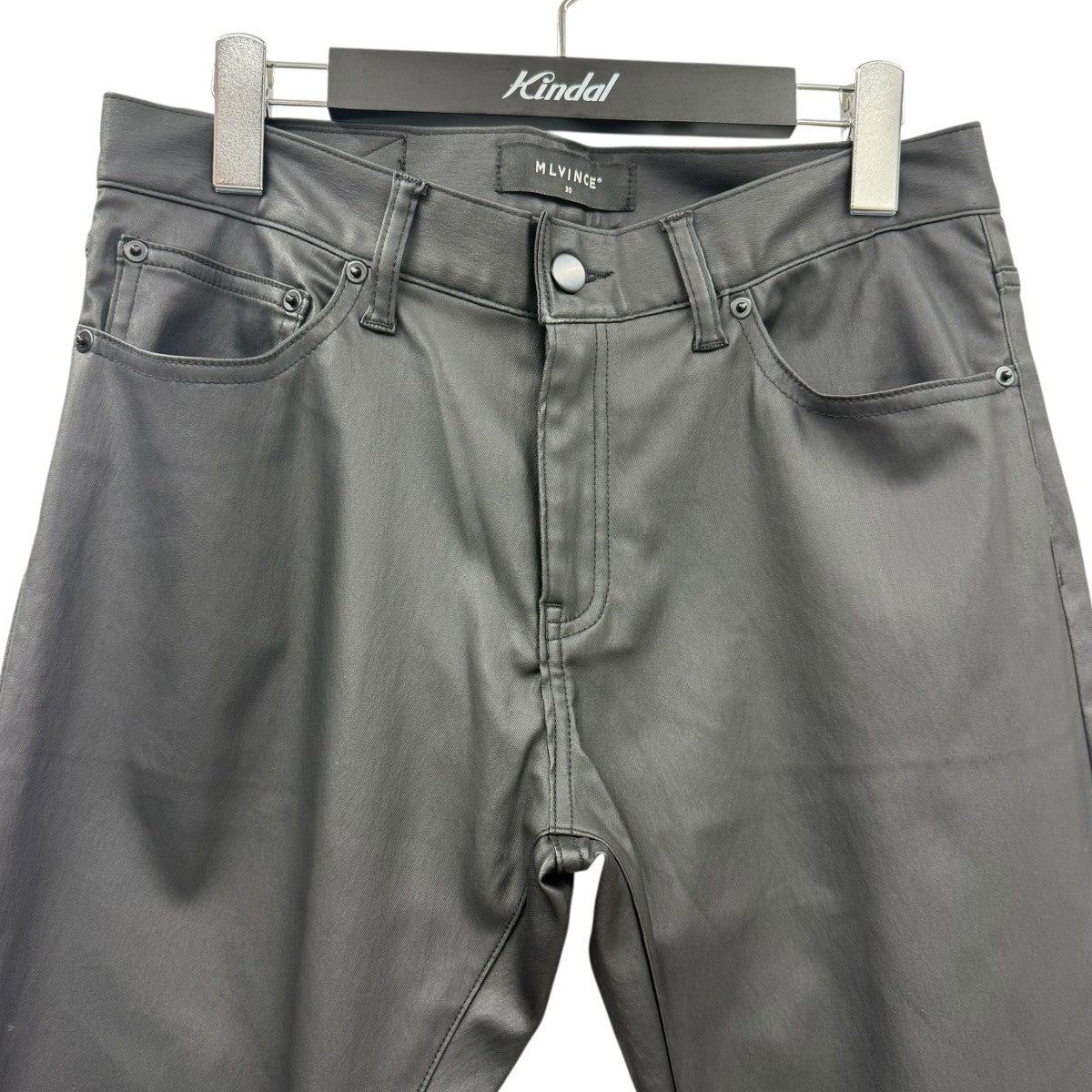 FAKE LEATHER SLIM PANTS
