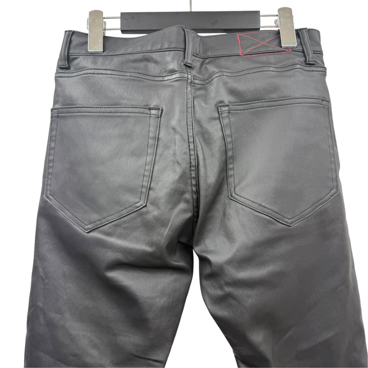 FAKE LEATHER SLIM PANTS