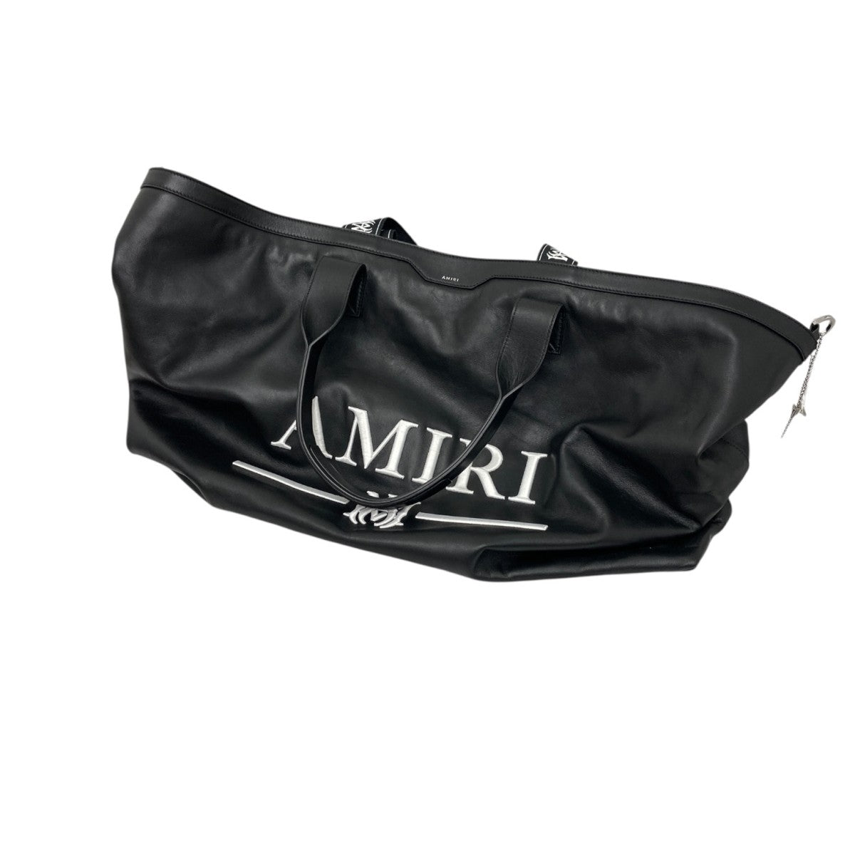 Nappa Logo Embroidery Tote Bag