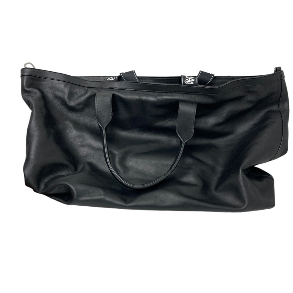 Nappa Logo Embroidery Tote Bag