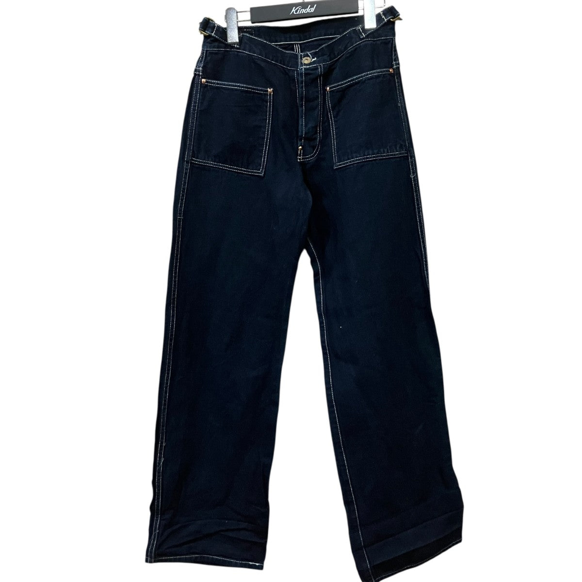 Side Cinch Oxford Trousers