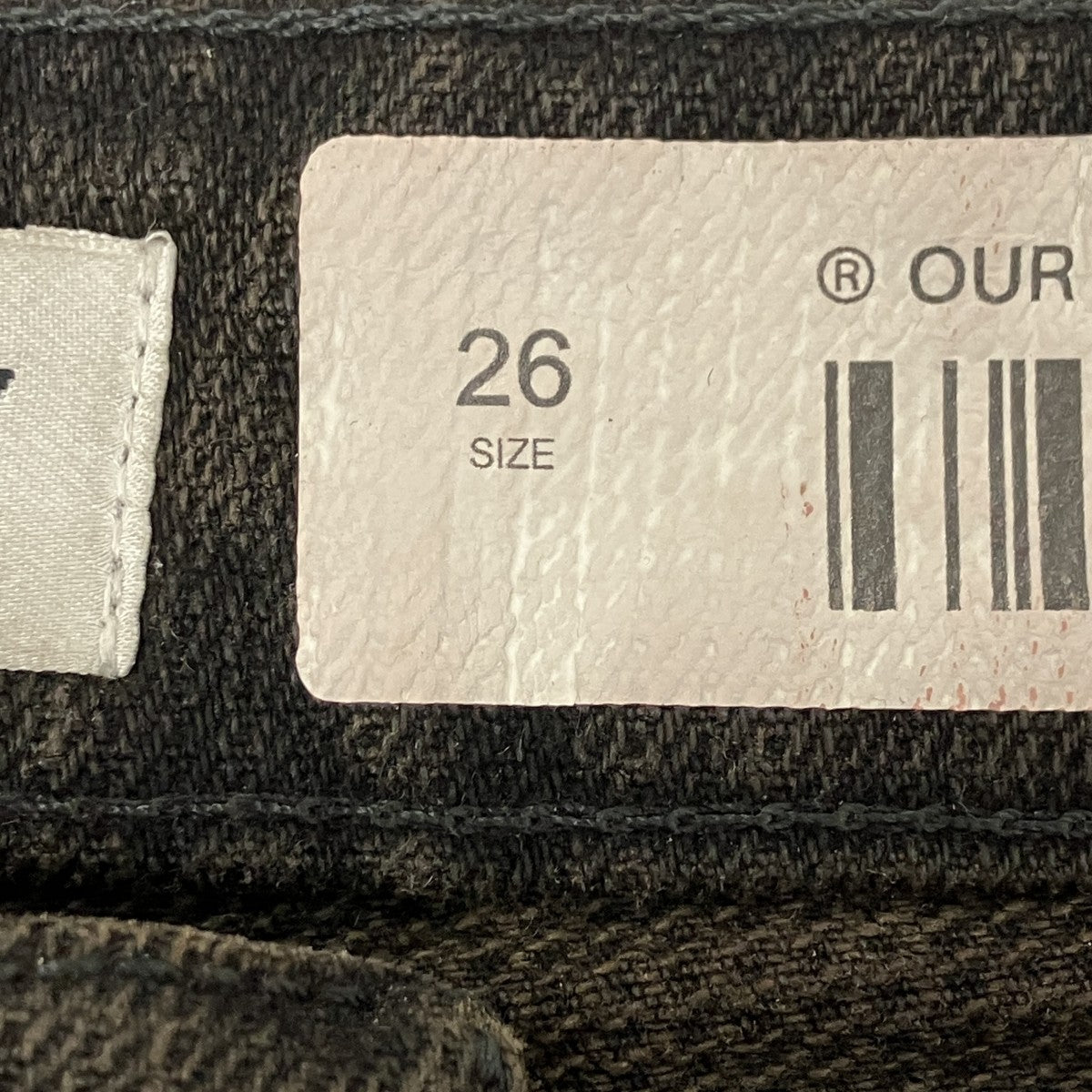 OUR LEGACY デニムストレートパンツ 古着・中古-5枚目のアイテム画像