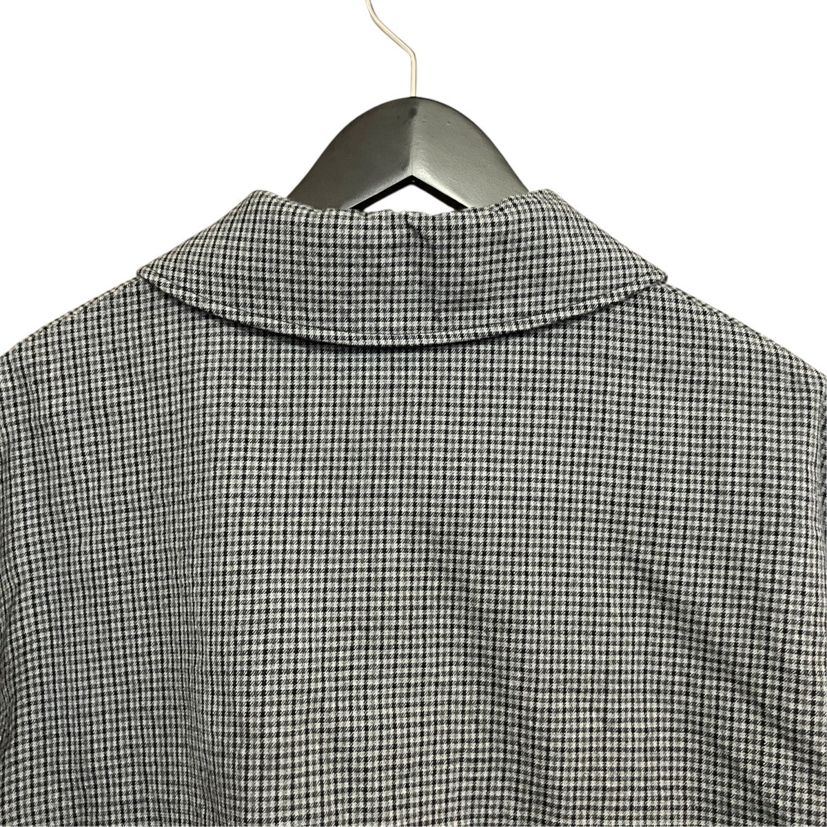 3WAYチェックコートYK19AW0046C ｢ 3WAY BAL COLLAR SHARE COAT｣