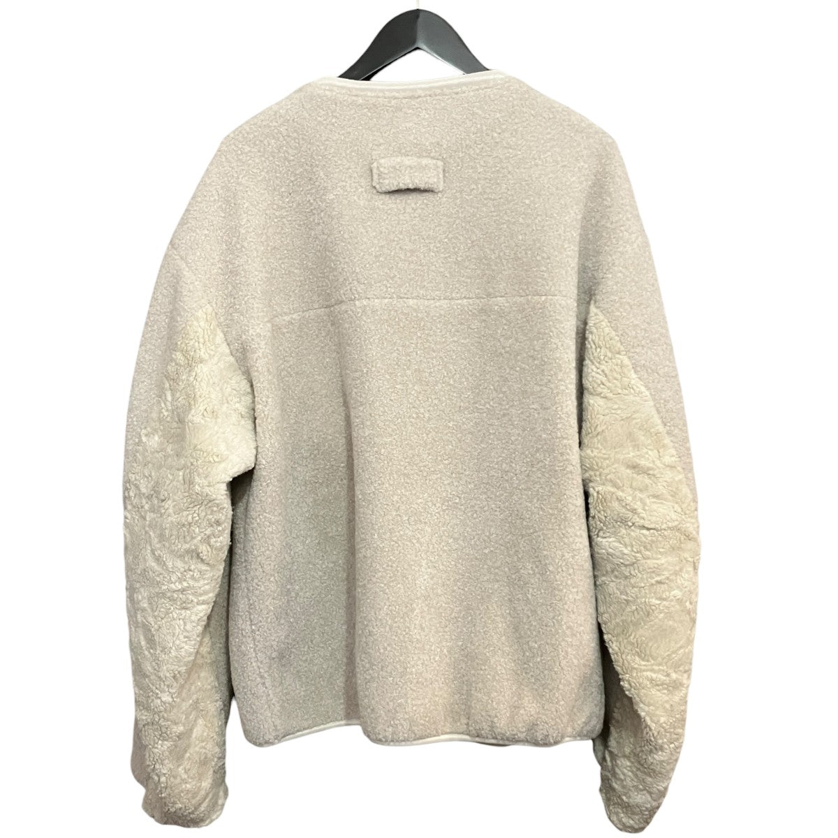 ノーカラージップボアジャケットST.286 ｢COMBINED SLEEVE BOA JACKET｣