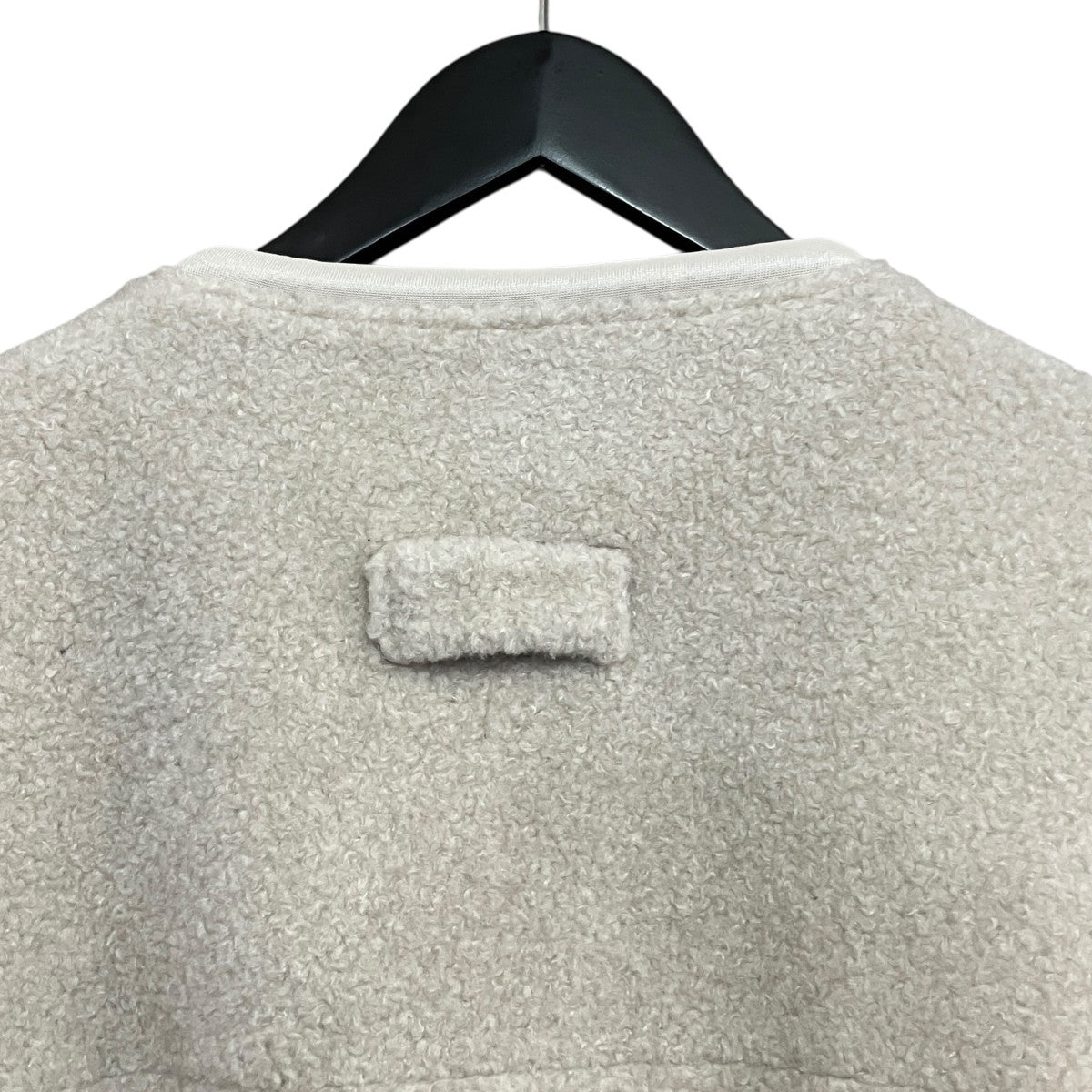 ノーカラージップボアジャケットST.286 ｢COMBINED SLEEVE BOA JACKET｣