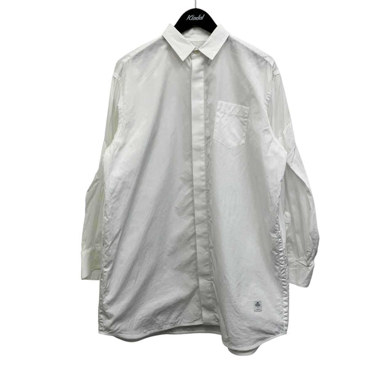 sacai ワイドスリーブオーバーサイズシャツ 古着・中古-1枚目のアイテム画像