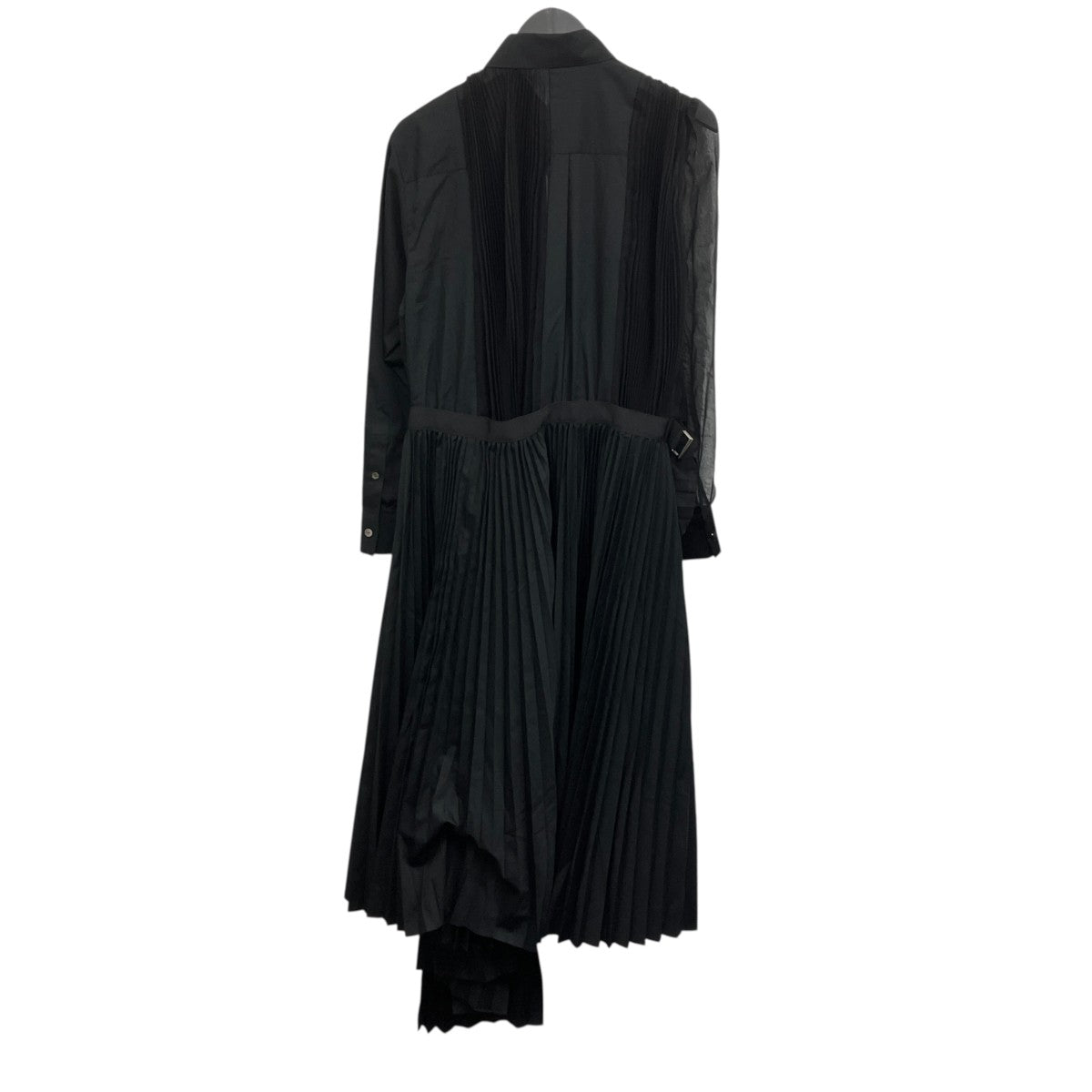 sacai プリーツシアーワンピース 古着・中古-2枚目のアイテム画像