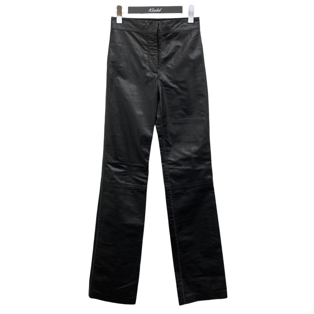 ACNE STUDIOS ステッチデザインレザーパンツ 古着・中古-1枚目のアイテム画像