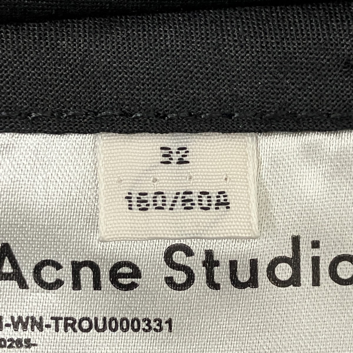 ACNE STUDIOS ステッチデザインレザーパンツ 古着・中古-6枚目のアイテム画像