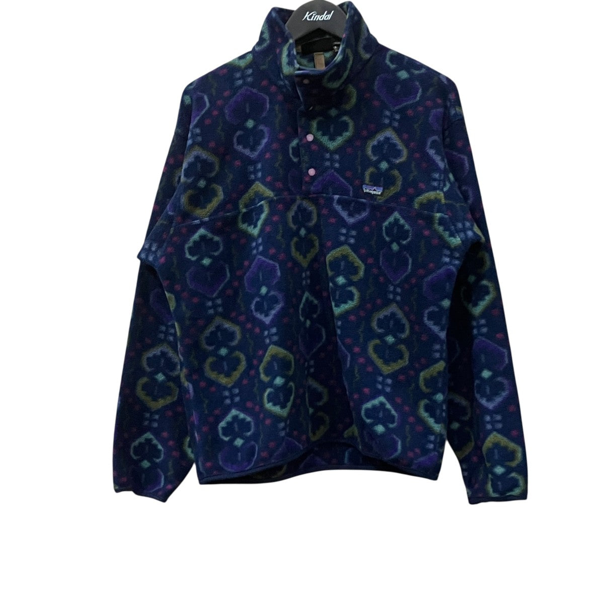 Patagonia タペストリーハーフボタンフリース 古着・中古-1枚目のアイテム画像