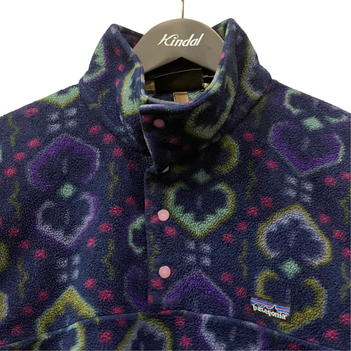 Patagonia タペストリーハーフボタンフリース 古着・中古-3枚目のアイテム画像