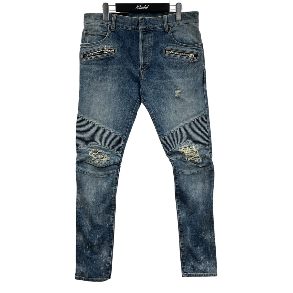 デニムスキニーSH0513OZ738 Crash Biker Jeans