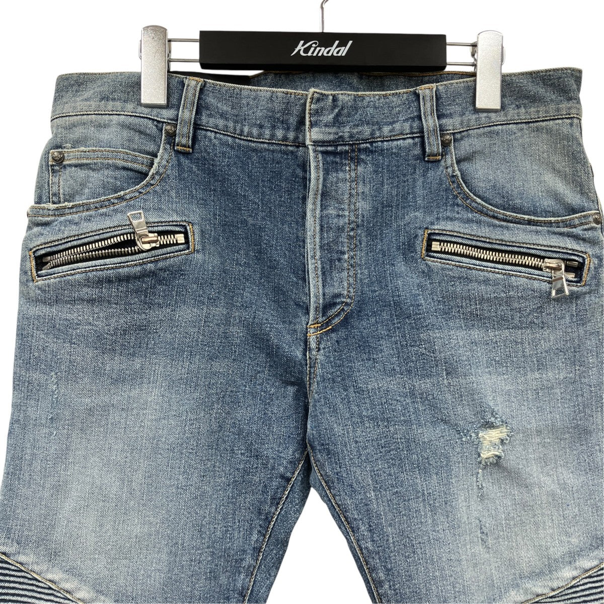 デニムスキニーSH0513OZ738 Crash Biker Jeans