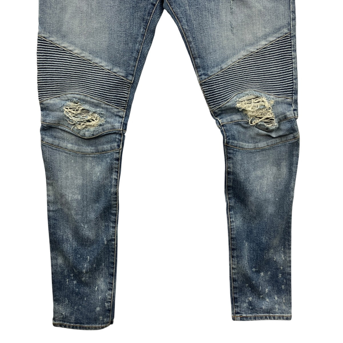デニムスキニーSH0513OZ738 Crash Biker Jeans