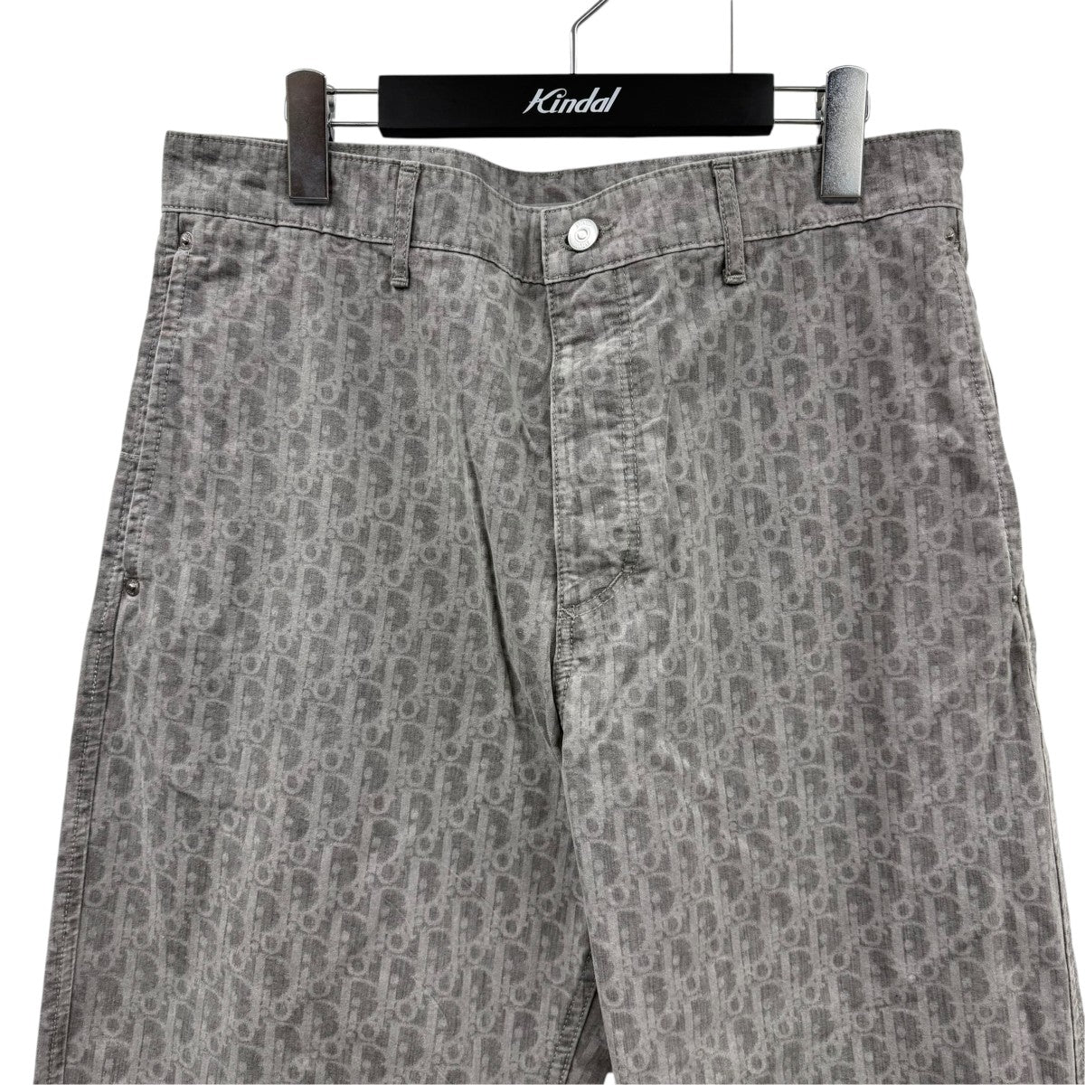 総柄パンツ513D191A3001 oblique cotton pants
