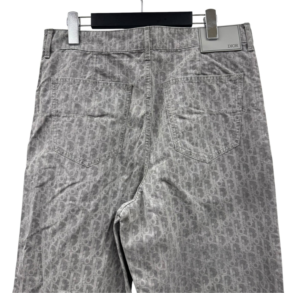 総柄パンツ513D191A3001 oblique cotton pants