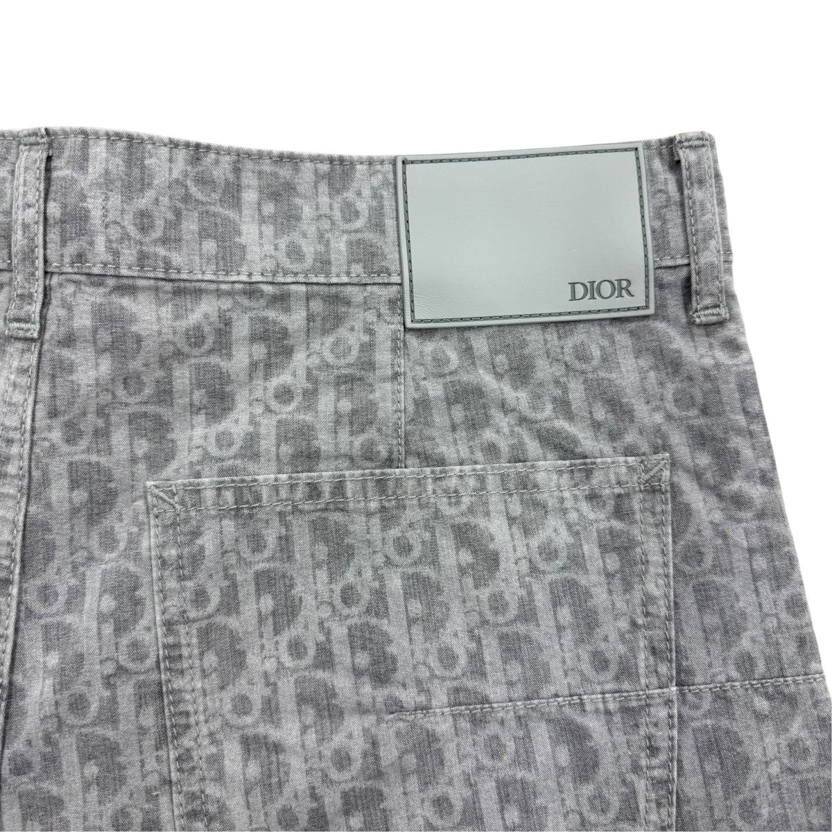 総柄パンツ513D191A3001 oblique cotton pants