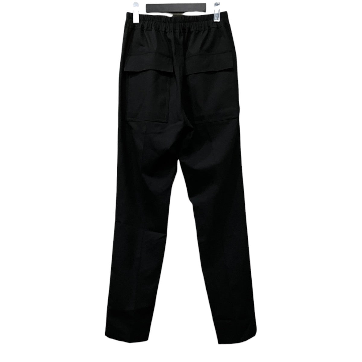 RICK OWENS ドローストリングスリムロングパンツ 古着・中古-2枚目のアイテム画像