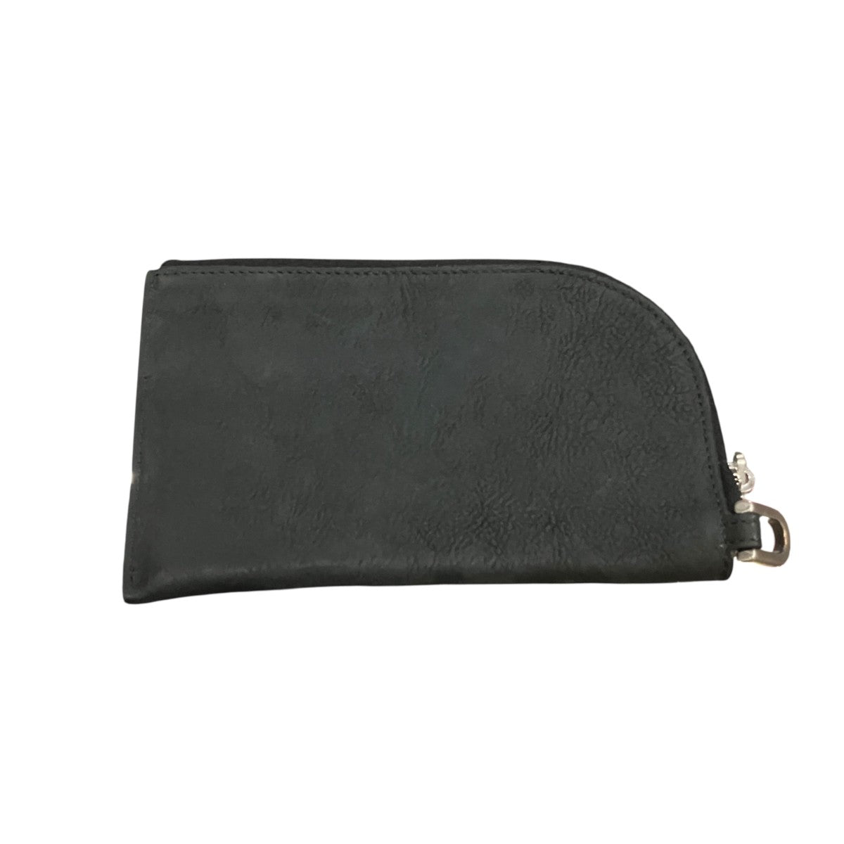 RICK OWENS ヌバックレザーネックウォレット 古着・中古-3枚目のアイテム画像