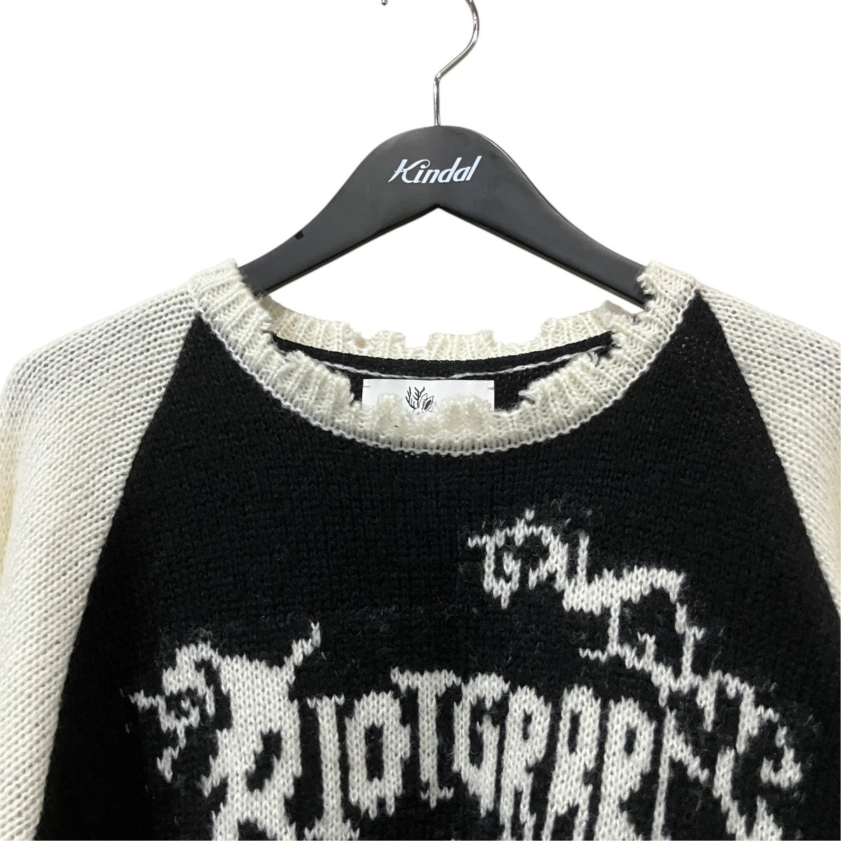 KIDILL×rurumu 25AWダメージ加工ニットrrm25AW-KN05 rrm25AW-KN05