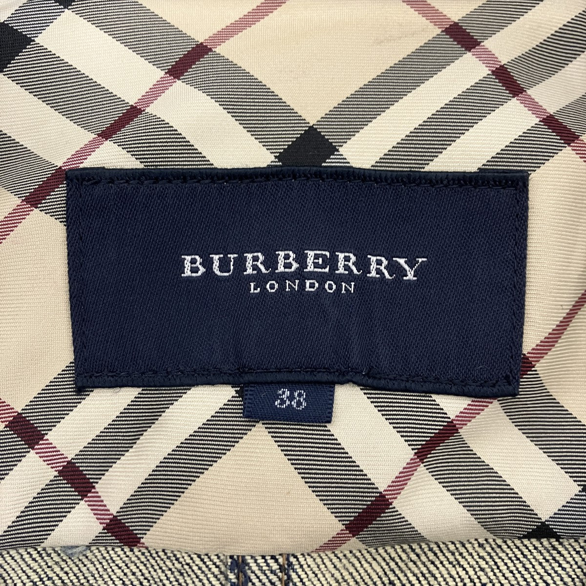BURBERRY LONDON デニムジャケット 古着・中古-6枚目のアイテム画像