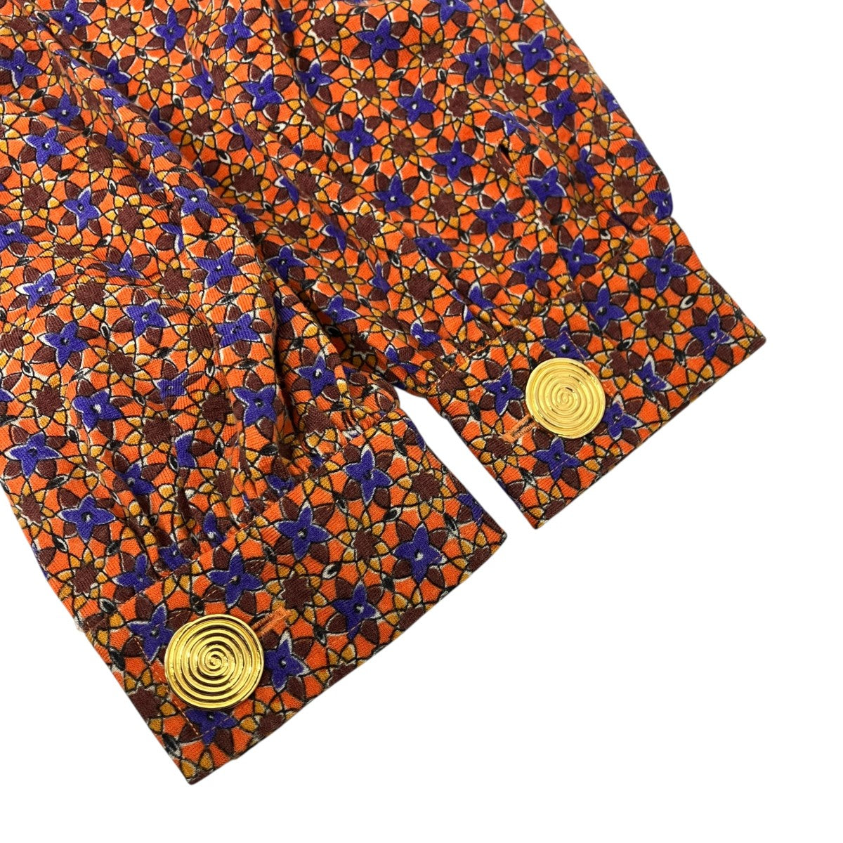 Yves Saint Laurent 花柄ワンピース 古着・中古-4枚目のアイテム画像