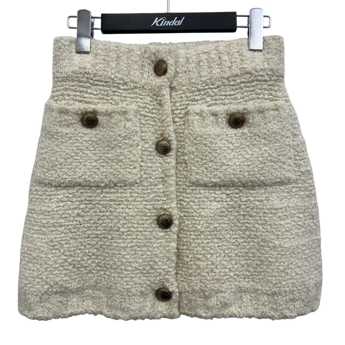 PRADA ニットスカート 古着・中古-1枚目のアイテム画像