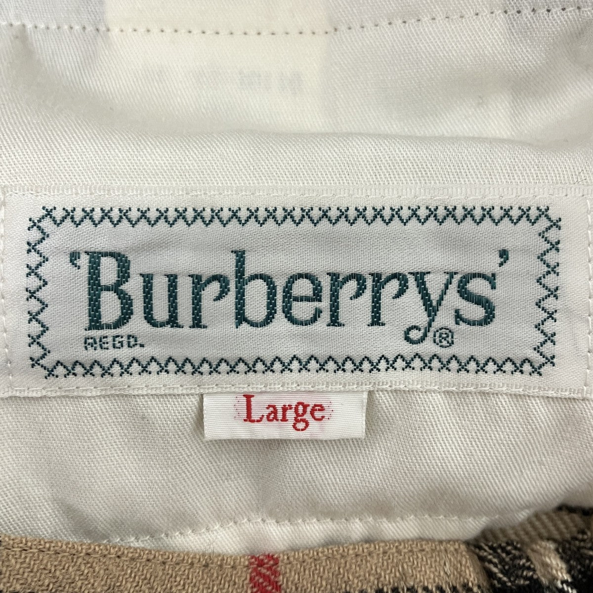 Burberry’s ノバチェックパンツ 古着・中古-5枚目のアイテム画像