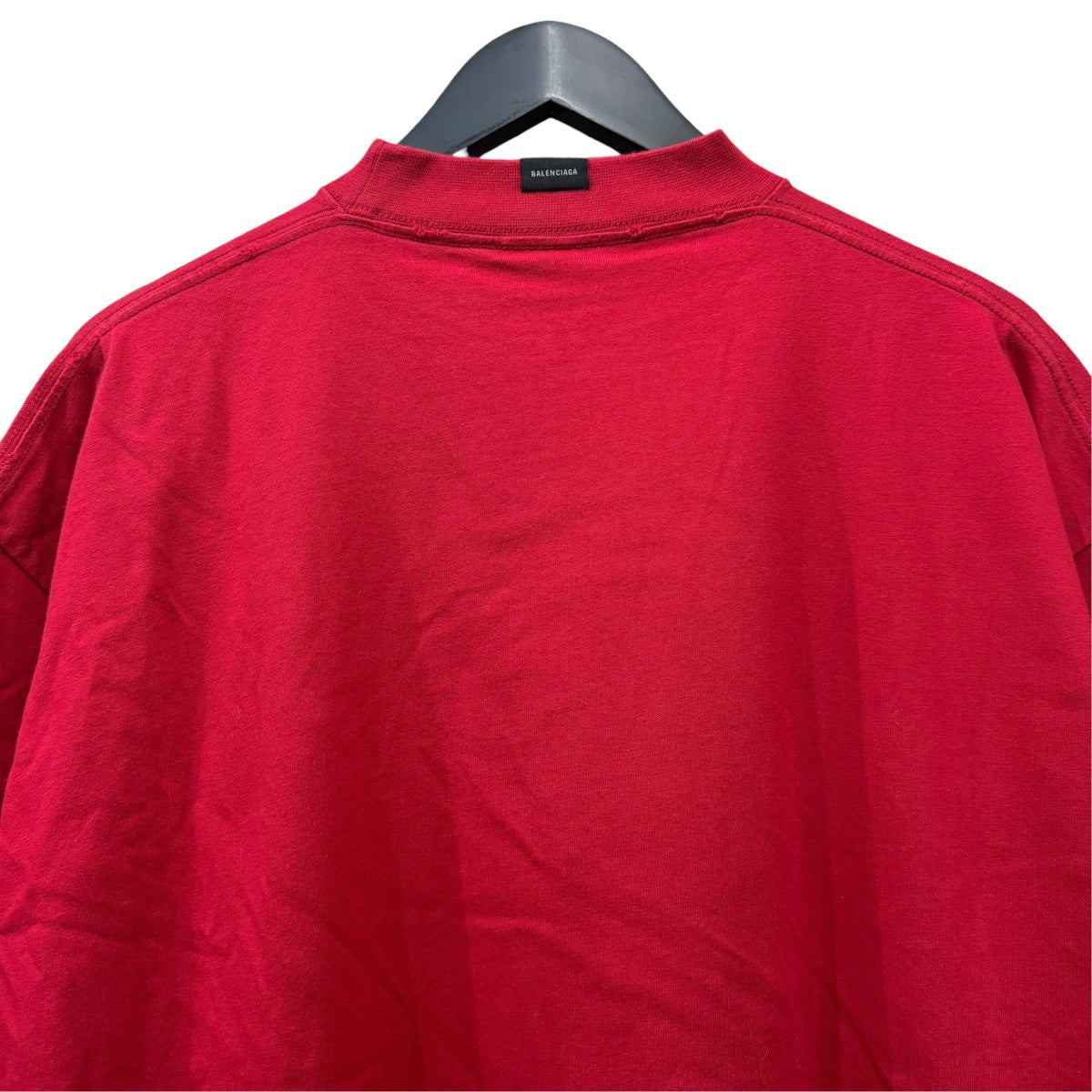 Germany Kisses T-ShirtロントロゴモックネックTシャツ739028 TPVE2