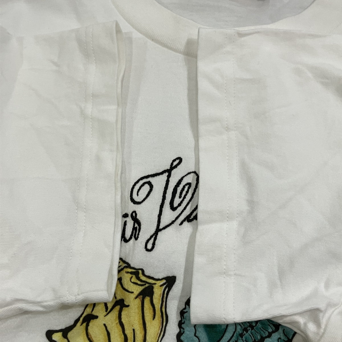 LOUIS VUITTON シェルプリントTシャツ 古着・中古-4枚目のアイテム画像