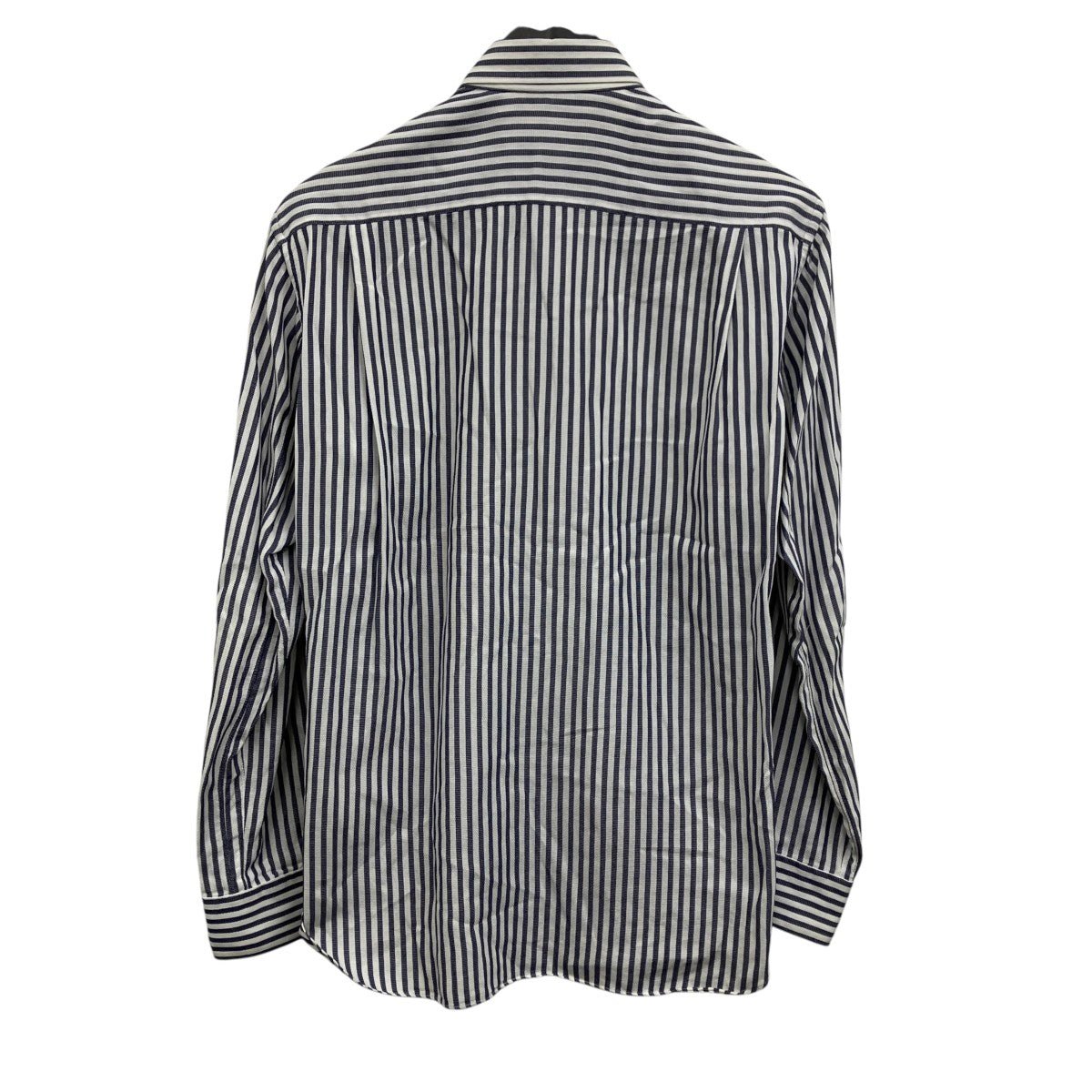 COMME des GARCONS SHIRT パッチワークストライプシャツ 古着・中古-2枚目のアイテム画像