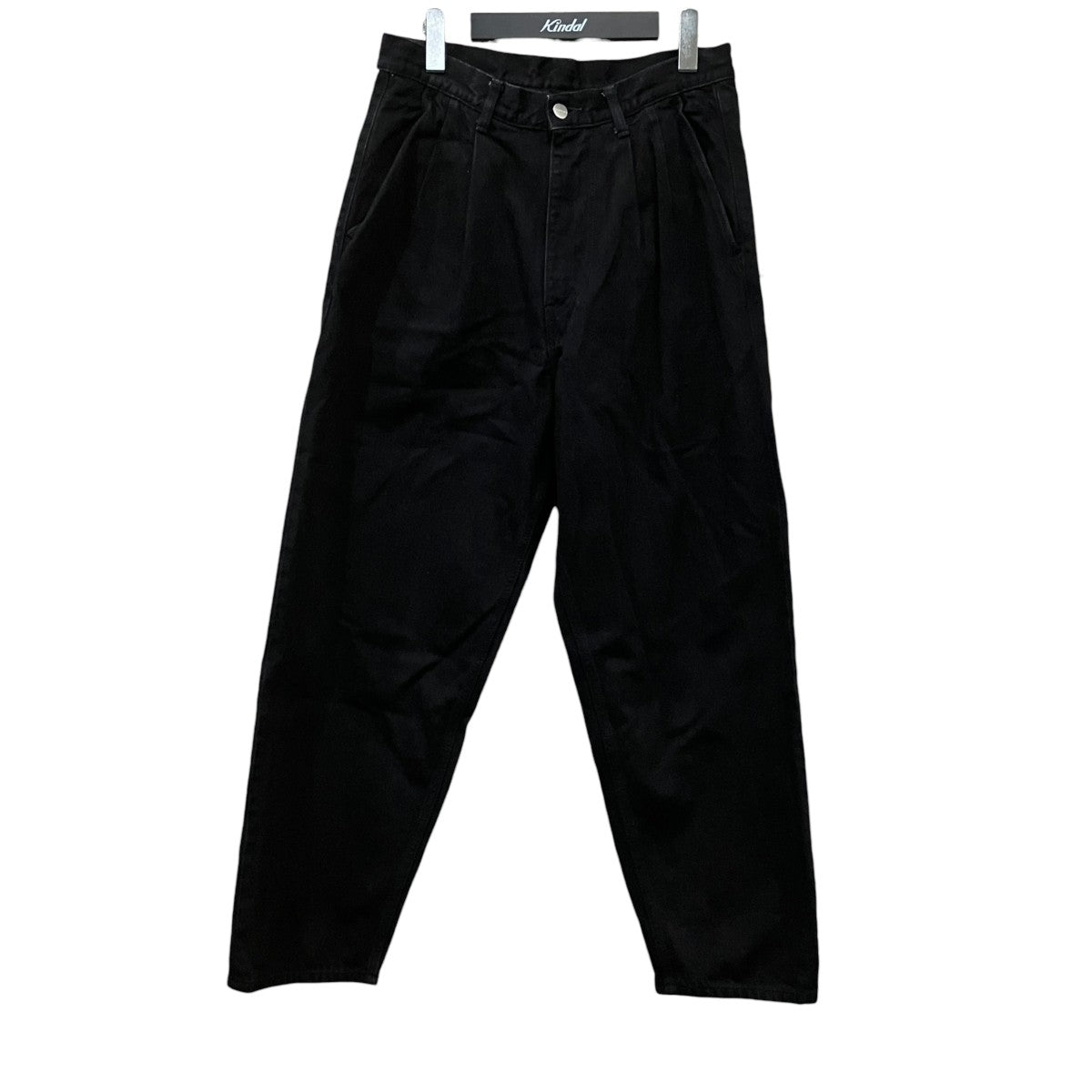 Selvage Denim Two Tuck Tapered PantsワイドデニムパンツGU251-40187RB