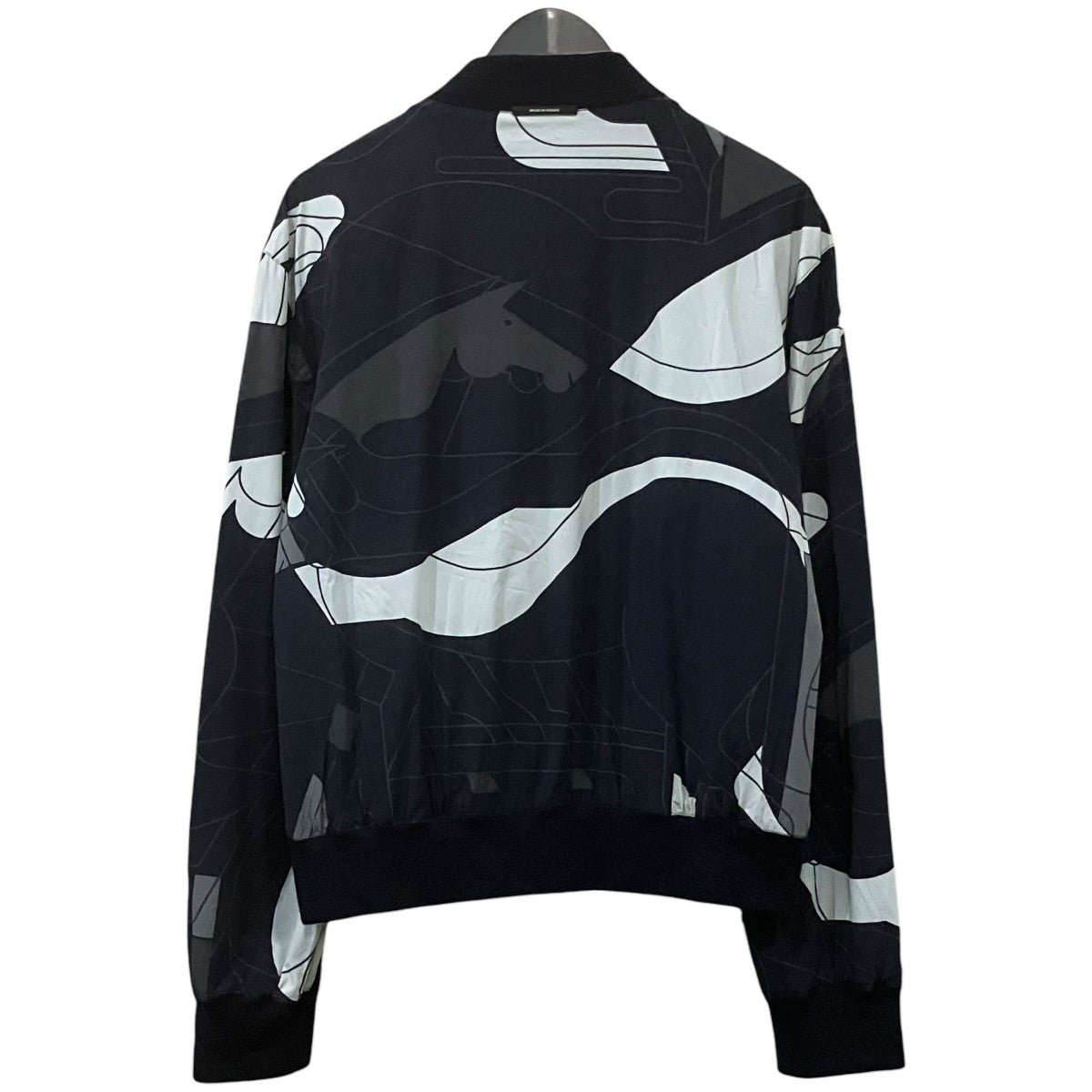 HERMES リバーシブルジップジャケット 古着・中古-2枚目のアイテム画像