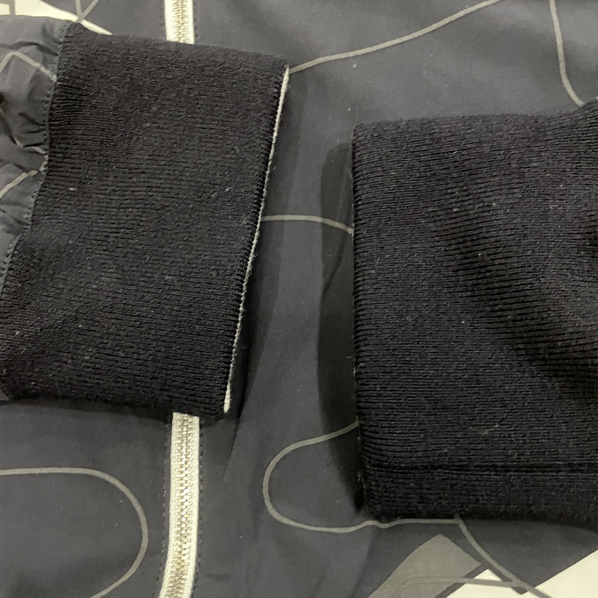 HERMES リバーシブルジップジャケット 古着・中古-4枚目のアイテム画像