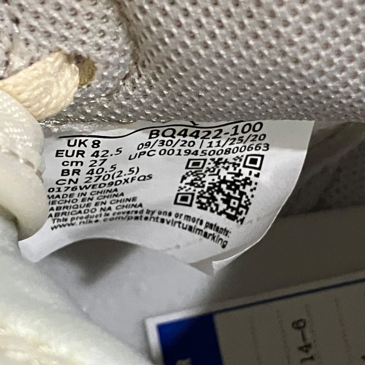 ハイカットスニーカーBQ4422-100 ｢Air Jordan 1 High 85｣