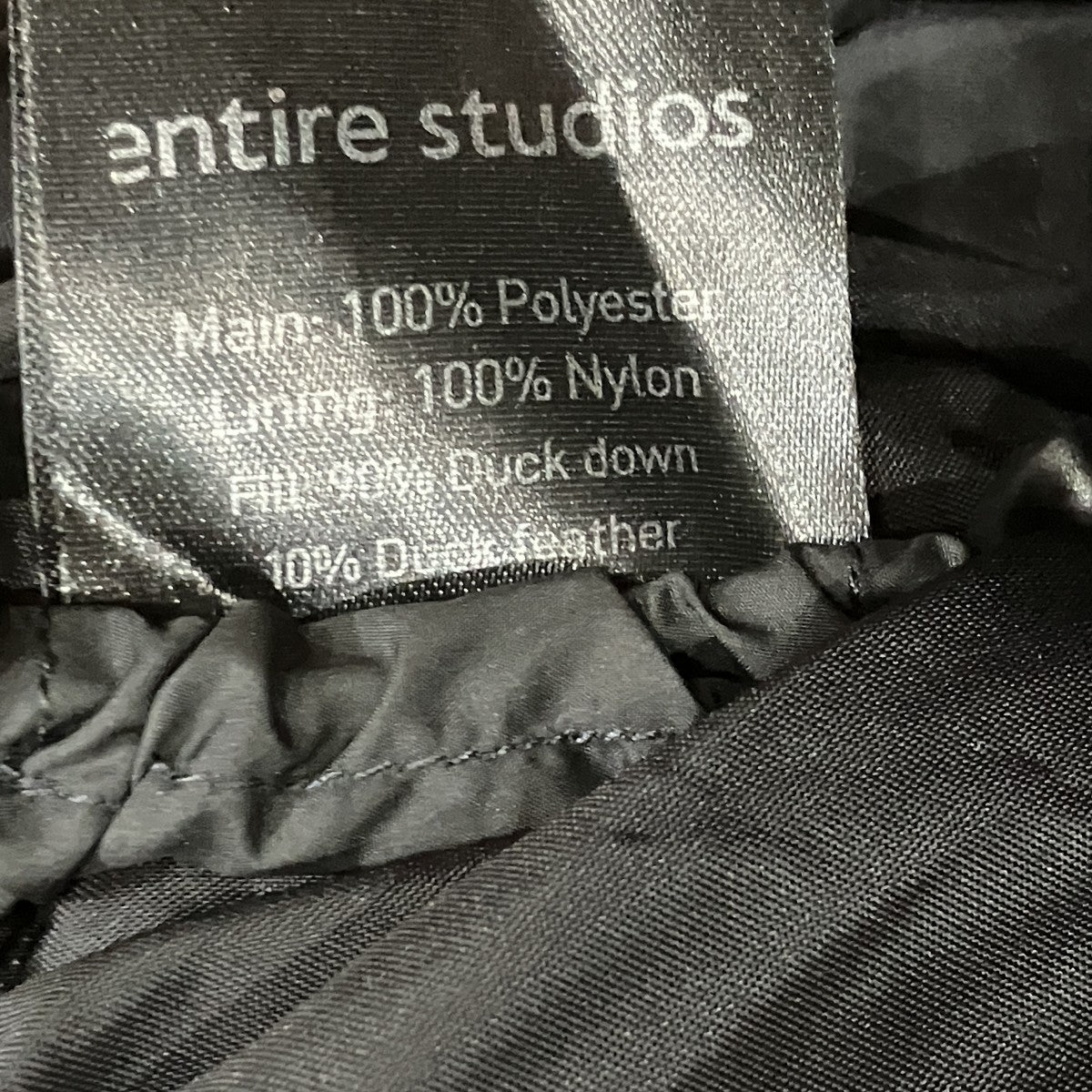 ENTIRE STUDIOS cropped pillow bomber ダウンジャケット 古着・中古-6枚目のアイテム画像