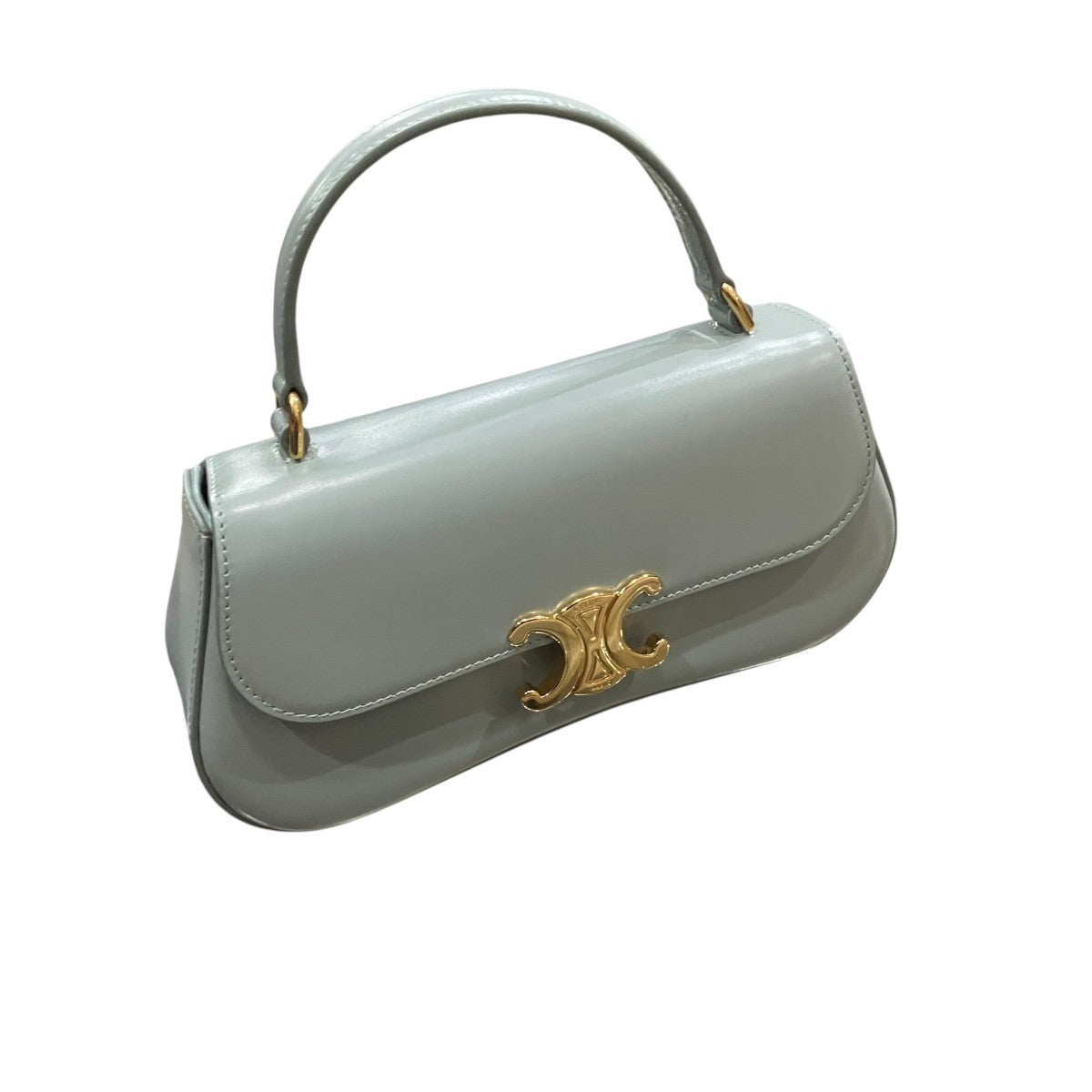 CELINE トリオンフ ティーンローラ ハンドバッグハンドバッグ- 古着・中古-1枚目のアイテム画像