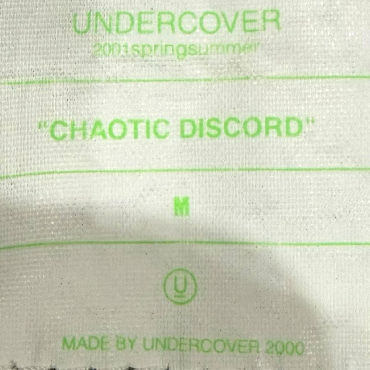 UNDERCOVER CHAOTIC DISCORD期カモフラジップアップZ202-3 古着・中古-5枚目のアイテム画像