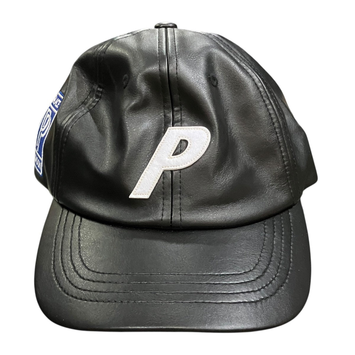 PALACE フェイクレザーキャップ 古着・中古-2枚目のアイテム画像