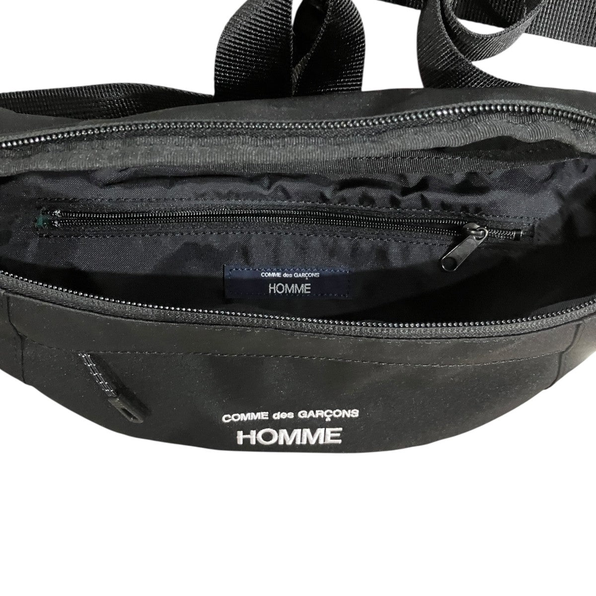 COMME des GARCONS HOMME エステルコーデュラ ウエストバッグ 古着・中古-4枚目のアイテム画像